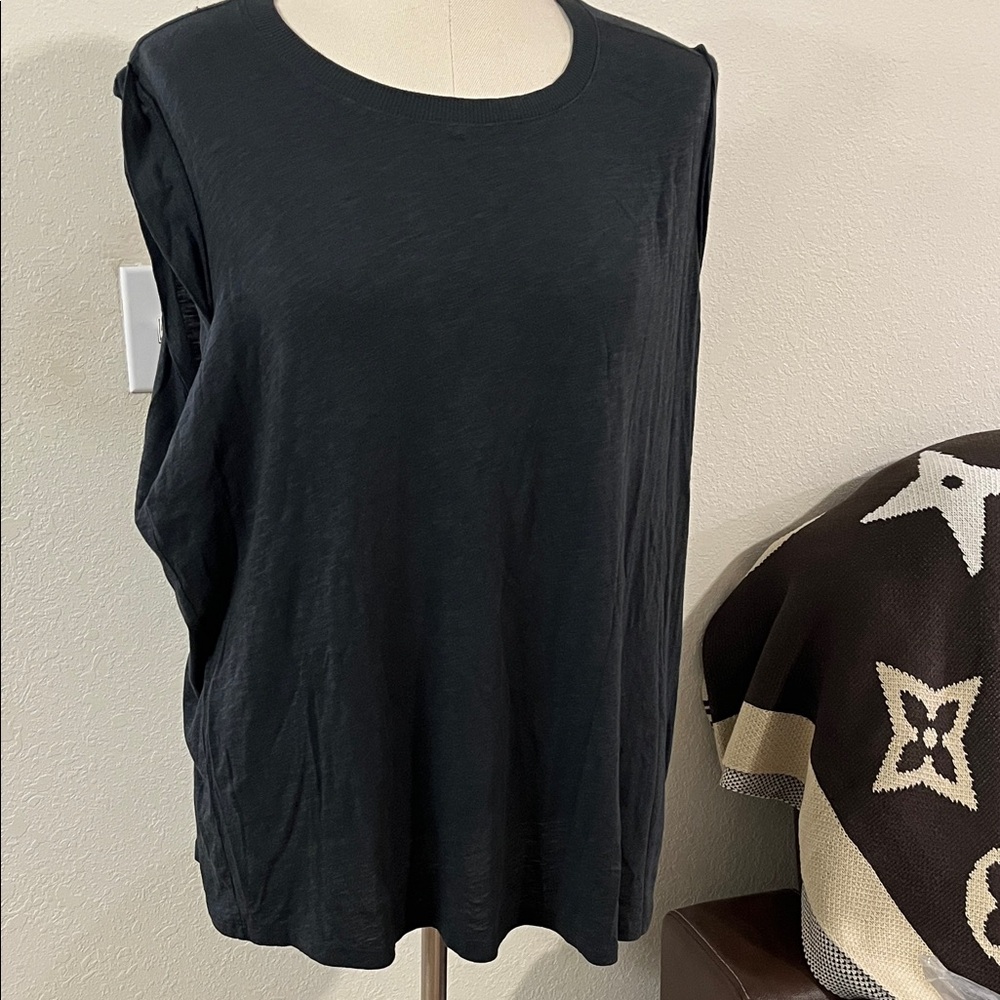 Torrid Deep Black Muscle Tank